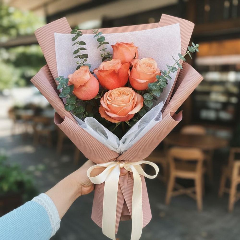 Букет цветов из: Розы в Глухово