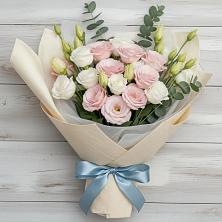 Букет цветов из:  Лизиантусы в Глухово