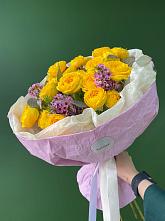 Букет Кустовые желтые розы #REPLACE_PRED# Глухово