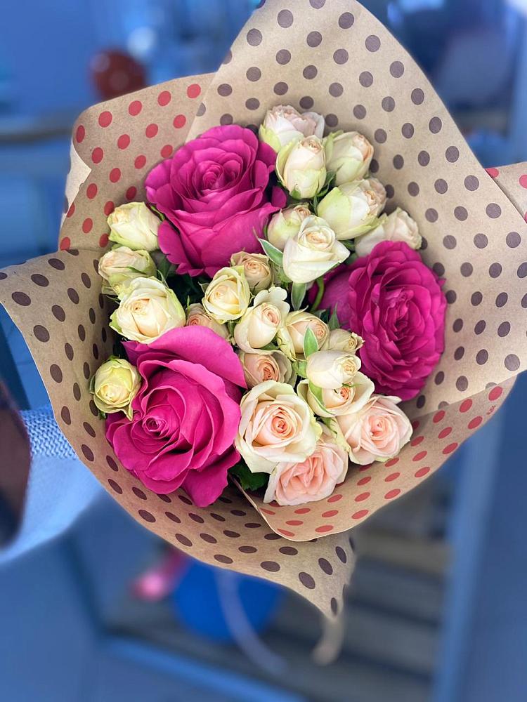 Букет цветов из: Розы в Глухово