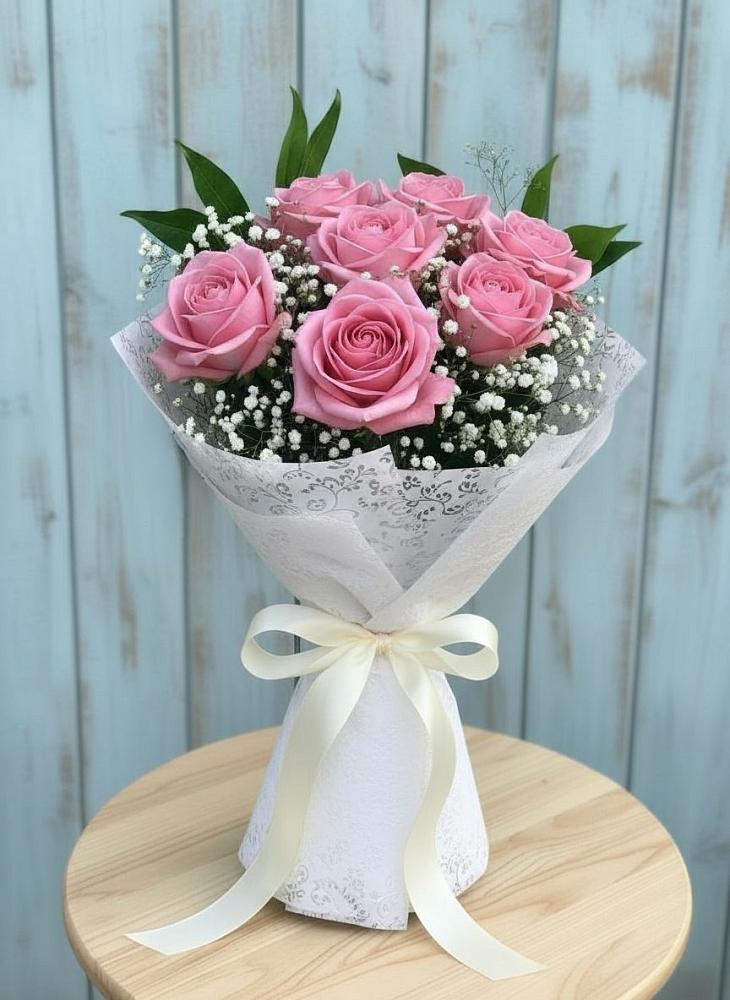 Букет цветов из: Розы в Глухово