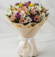 Букет цветов из:  Альстромерии #REPLACE_PRED# Глухово