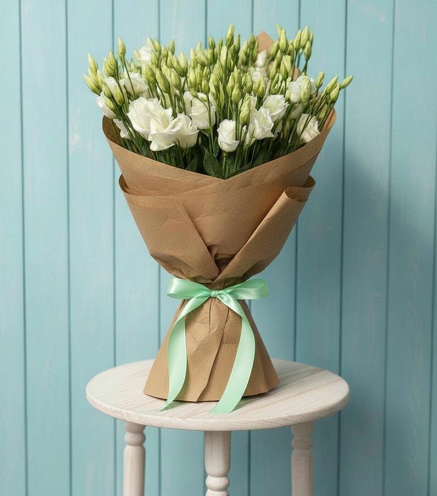 Букет цветов из: Лизиантусы в Глухово