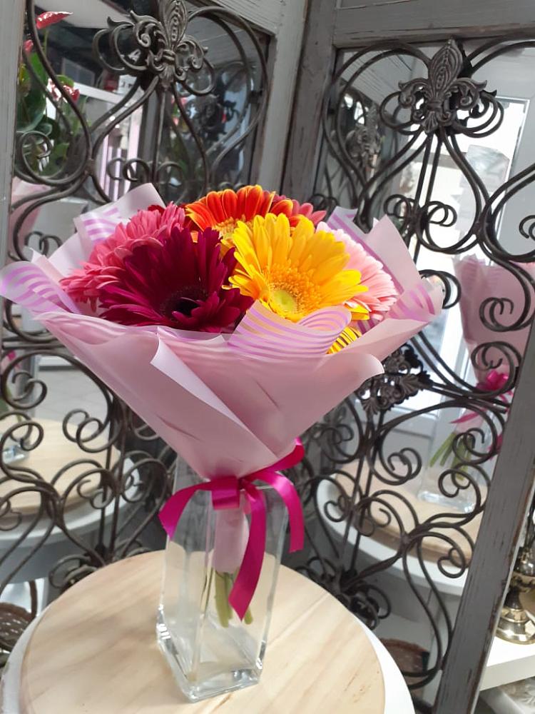 Букет цветов из: Герберы в Глухово