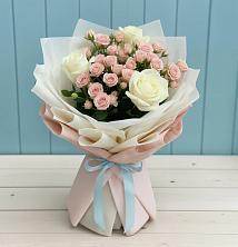 Букет цветов из:  Розы в Глухово