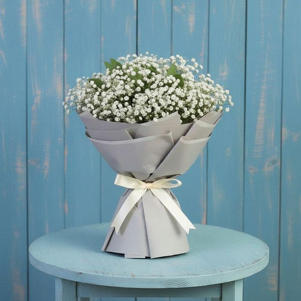 Букет цветов из: Гипсофила в Глухово