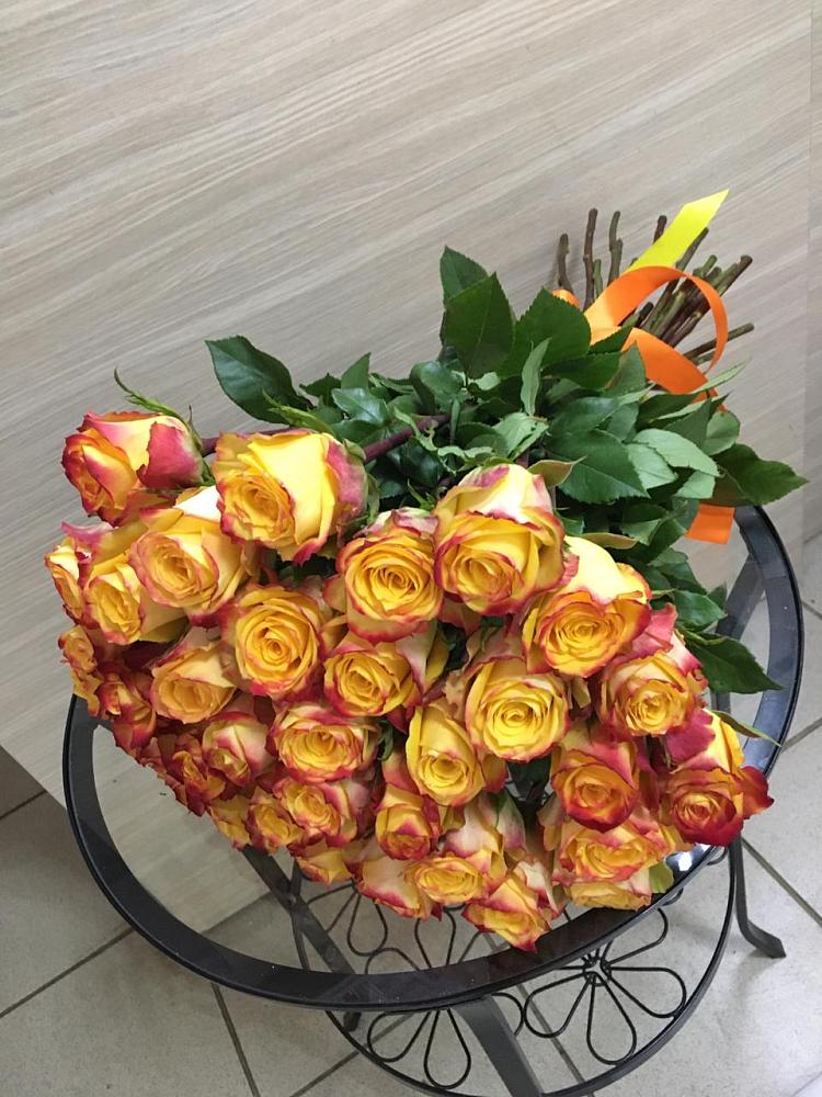 Букет Желтые розы в Глухово