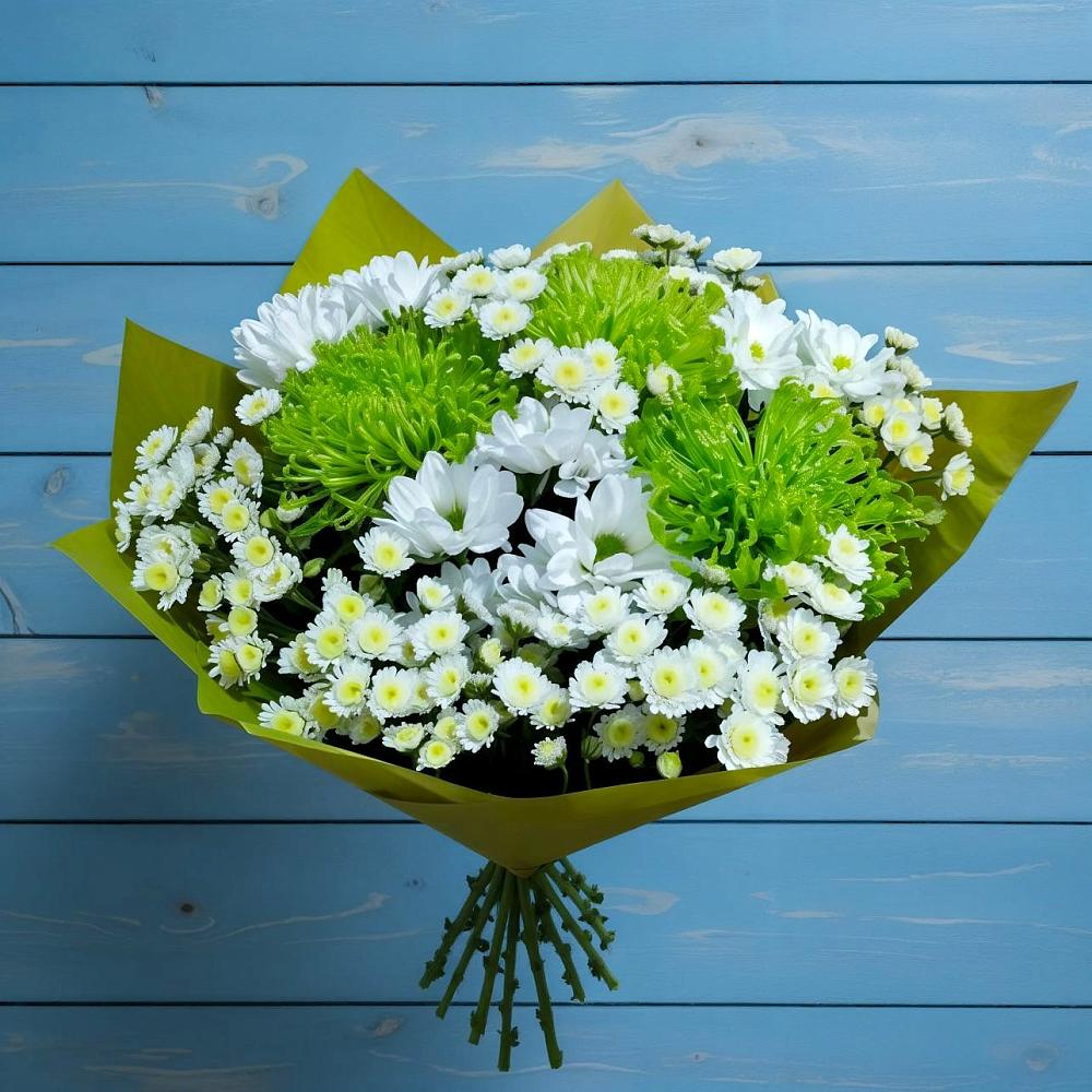 Букет цветов из: Хризантемы в Глухово