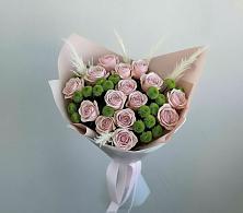 Букет цветов из:  Розы и Хризантемы в Глухово