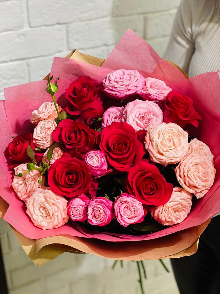 Букет цветов из: Розы в Глухово