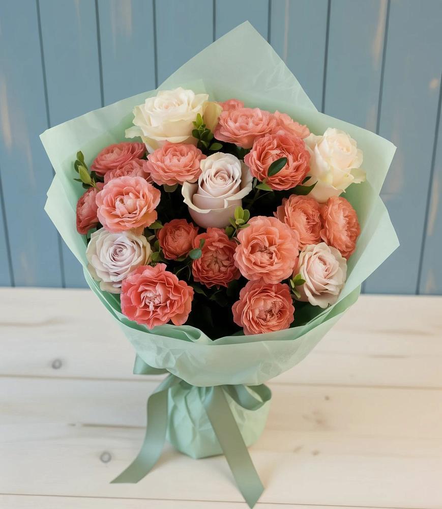 Букет цветов из: Розы в Глухово