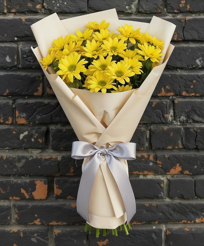 Букет цветов из: Хризантемы в Глухово