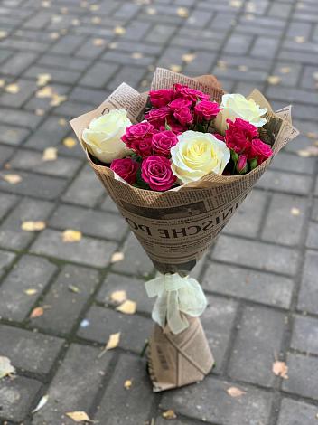 Букет цветов из: Розы в Глухово