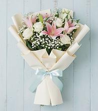 Букет цветов из:  Лилии в Глухово