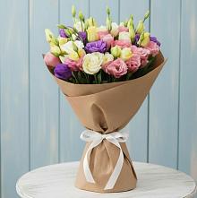 Букет цветов из:  Лизиантусы в Глухово